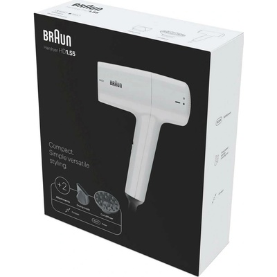 Braun HD 1.55 white