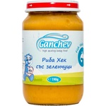 Ганчев пюре риба със зеленчуци -190 г