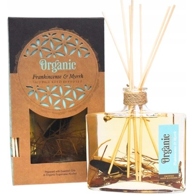 Organic difuzér s tyčinkami Frankincense & Myrrh 150 ml
