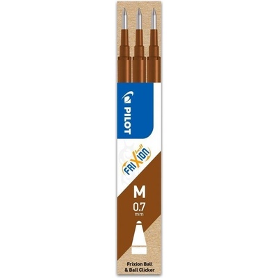 Pilot Náplň FriXion Ball 0.7 hnědá 3 ks 2067-007