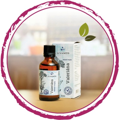 JUVAMED Valeriána bylinné kvapky 50 ml