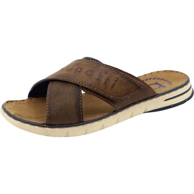 Bugatti A3282 cognac pánské pantofle