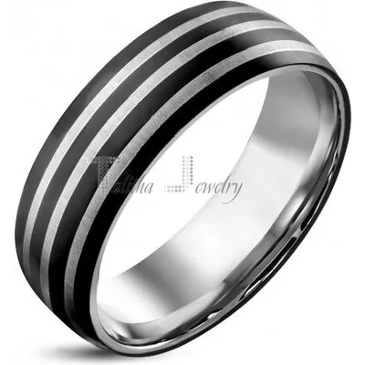 Talitha Двуцветен стоманен пръстен