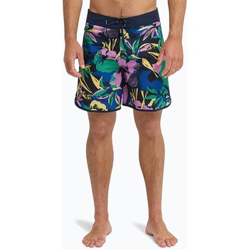 Quiksilver Мъжки бански шорти Quiksilver Surfsilk Scallop 18 dark navy interact floral