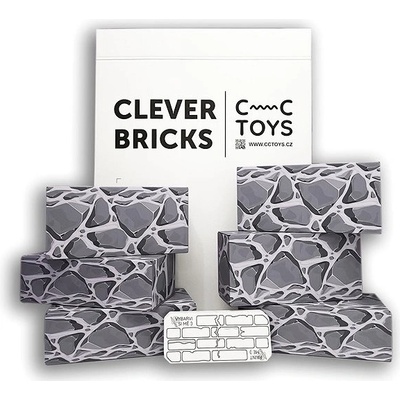 CC Toys Tehličky Clever Bricks Kameň 2620