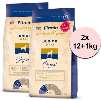 Fitmin MAXI Junior 2 x 13 kg