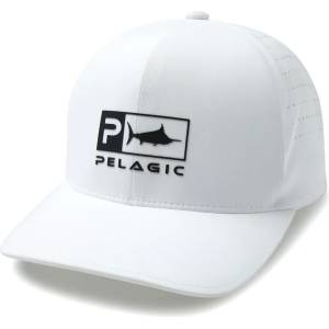 PELAGIC Шапка PELAGIC DELTA FLEXFIT ICON - White