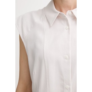 Calvin Klein лятна рокля с добавен лен (LV044F015G) - answear - 211,21 лв