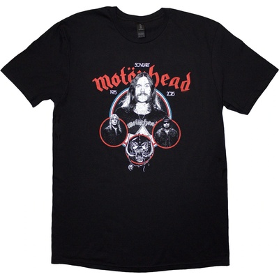 Motörhead 50 Years Band Circles Black M Риза (<![CDATA[MHEADTEE84MB02]]>)
