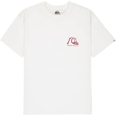 Тениска Quiksilver Evo Original Bs short sleeve T-shirt - White (Snow White)