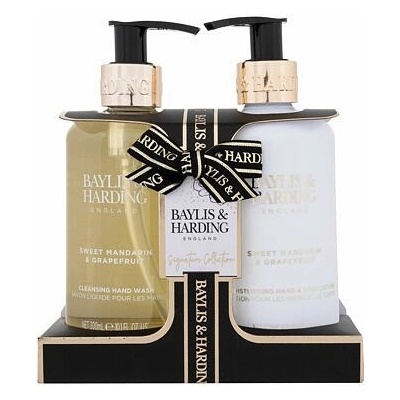 Baylis & Harding Sweet Mandarin & Grapefruit pečující tekuté mýdlo na ruce 300 ml + hydratační mléko na ruce a tělo 300 ml dárková sada