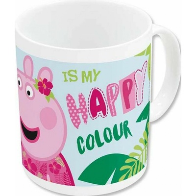 Stor Keramický hrnček PEPPA PIG Happy 20102 325 ml