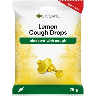 Livsane Bonbony s chutí citronu 75 g