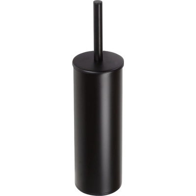 Bemeta Dark WC štětka válcová na postavení, černá, 102313060