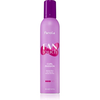 Fanola FAN touch пяна втвърдител за къдрава коса 300ml