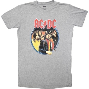 AC/DC Highway To Hell Circle Grey L Дамски Риза (ACDCDRS104LG05)