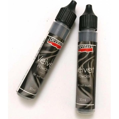 Sametový Velvet pudr 30ml ČERNÝ