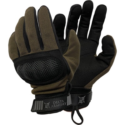 Delta Armory taktické rukavice Defender II Oliva – Hledejceny.cz
