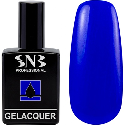 SNB Гел лак snb 158 Дакота, 15 мл, син, gl158 (gl158)