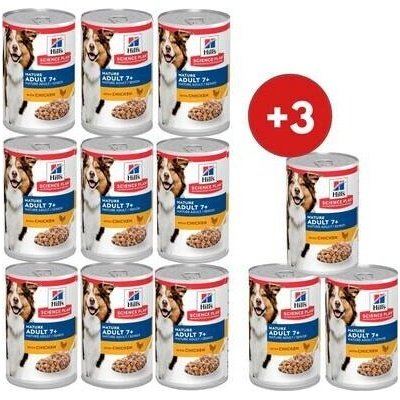 Hill's Science Plan Canine Mature Adult Chicken 12 x 370 g