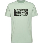 Mammut Мъжка спортна тениска Mammut Trovat T-Shirt Logo T-shirt - Silver Sage (216-5113-0313)