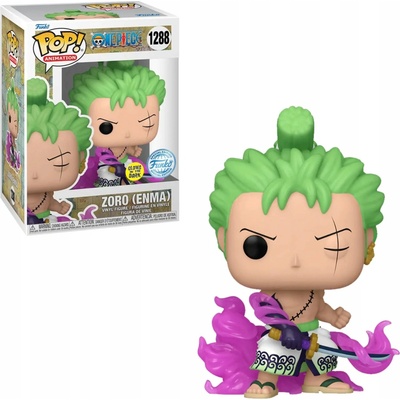 Funko Pop! 1288 One Piece Zoro Enma Glows in the Dark