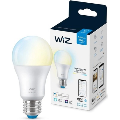 WiZ LED Stmievateľná žiarovka A60 E27/8W/230V 2700-6500K CRI 90 Wi-Fi WiZ WI0002