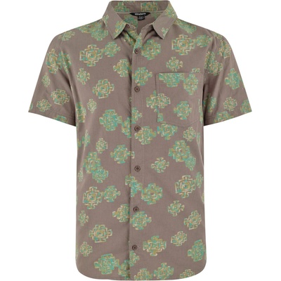 Sherpa Мъжка риза с копчета Sherpa Tharu Stride S/S Shirt - Monsoon Mandala - размер XXL (033-2899-0115)