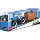 Bburago New Holland T7000 Tractor with HorseTrailer 1:32