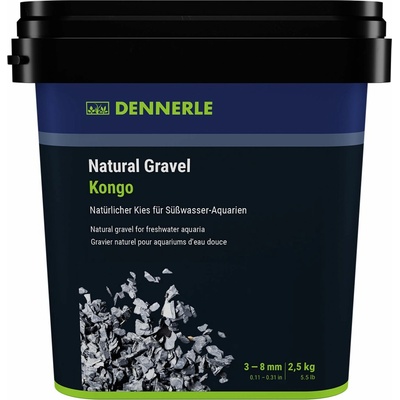 Dennerle štěrk Kongo 3-8 mm 2,5 kg
