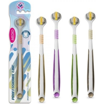 Setablu Три-зонова четка за зъби (02845)