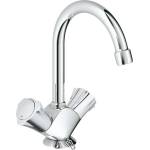 GROHE Costa - Смесител за мивка с две ръкохватки, хром 21337001 (21337001)