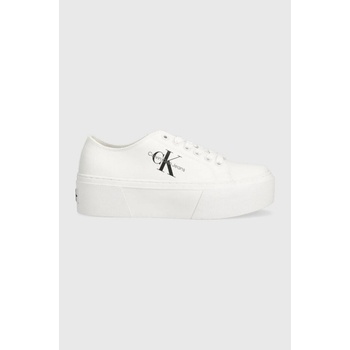 Image 1 of Calvin Klein Ниски кецове Calvin Klein Jeans FLATFORM+ CUPSOLE LOW TXT (YW0YW01033)