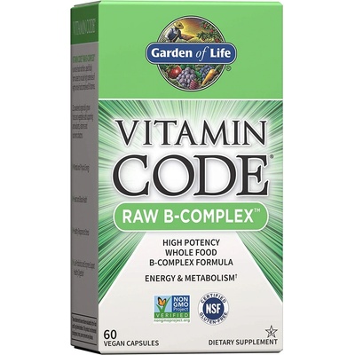Garden of Life Vitamin B Komplex Raw 120 kapsúl