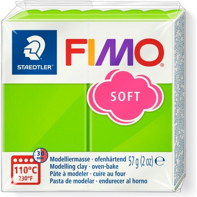 FIMO Полимерна глина Staedtler Fimo Soft, 57 g, яб. зел50 (21895-А-ЯБЪЛК.ЗЕЛЕ)
