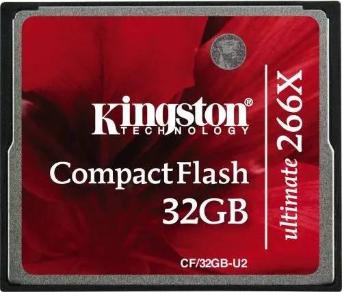 Kingston Compact Flash Ultimate 32GB 266x CF/32GB-U2