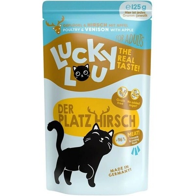 Lucky Lou Lifestage Adult s hydinou a jeleňom 125 g