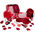 Dream Toys Dreamtoys Amour - вибратор във формата на сърце, подаръчен комплект (червен) - lovesexshop