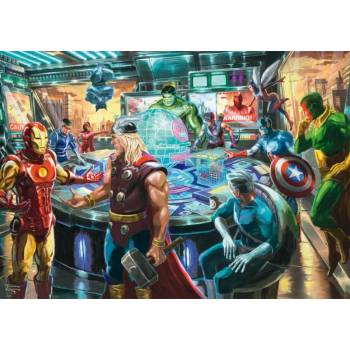 Schmidt Spiele - Puzzle Kinkade: MARVEL The Avengers - 1 000 piese