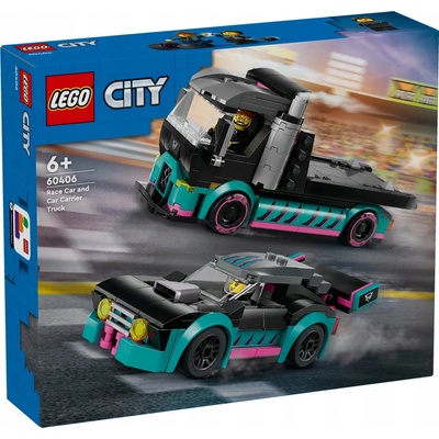 LEGO® City 60406 Kamión se závodním autem