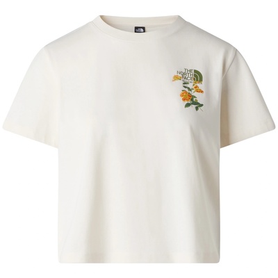 The North Face W Flora Embro Regular Short Sleeve Tee-Graphic Размер: M / Цвят: бял