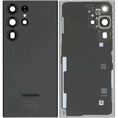Samsung Galaxy S23 Ultra S918B - Bateriový Kryt (Phantom Black) - GH82-30400A Genuine Service Pack, Phantom Black