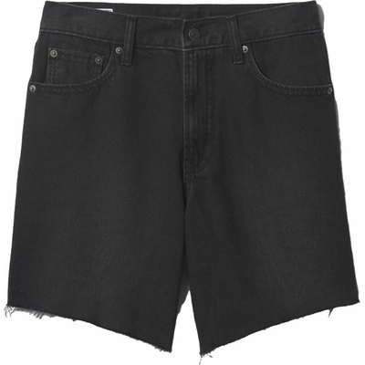 Gap dámske kraťasy Loose bermuda čierna