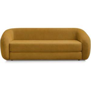 Bobochic Шенилов сгъваем диван в цвят горчица 228 cm Neyo - Bobochic Paris (WT-NEYO-3R---W_1 P1527)