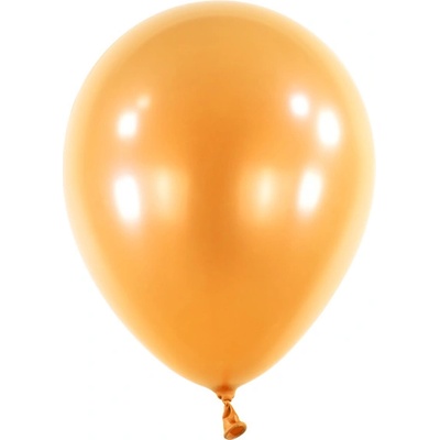 Amscan Balónky latexové dekoratérské Pearl Oranžové 35 cm