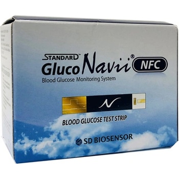 SD GlucoNavii testovacie prúžky NFC 50 ks