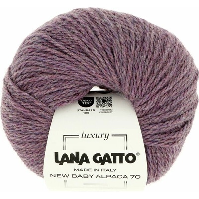 Lana Gatto New Baby Alpaca 30193 fialová s melírom