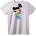 NOONEBRAND Тениска Балончето Powerpuff Girl - L, White