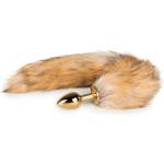EasyToys Fox Tail Plug ET158 Gold