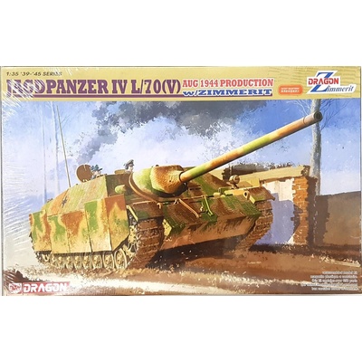 Dragon models Jagdpz.IV L/70V w/Zimmerit Aug.44 prod. 1:35